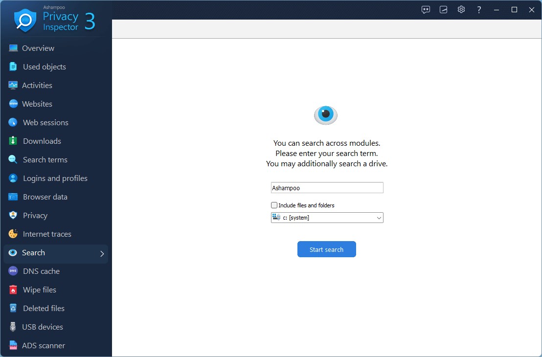 Ashampoo Privacy Inspector 33 