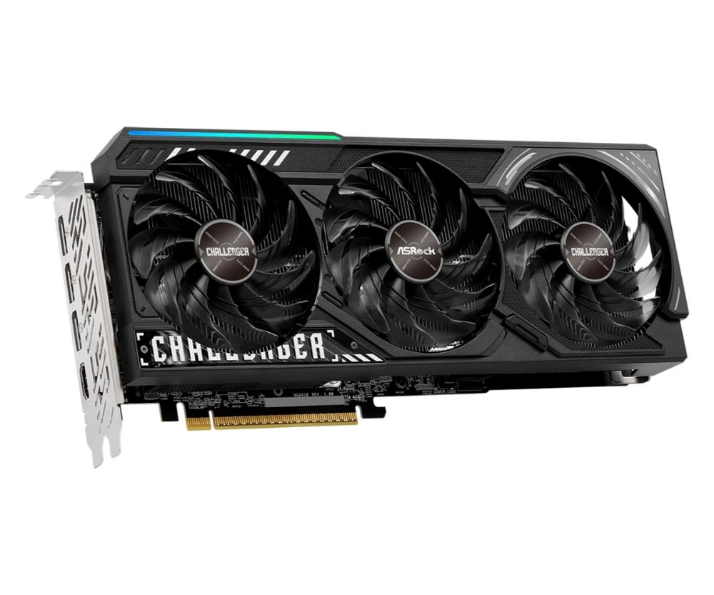 ASRock VGA AMD Radeon RX 9070 XT Challenger 16GB,  RX 9070 XT,  16GB GDDR6,  3xDP,  1x HDMI3 