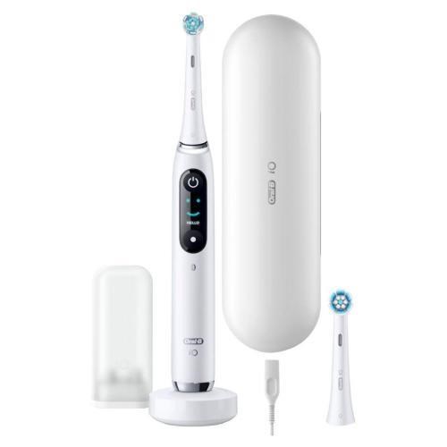 Oral-B iO Series 9N elektrický zubní kartáček,  časovač,  tlakový senzor,  7 programů,  AI,  mobilní aplikace,  bílá0 