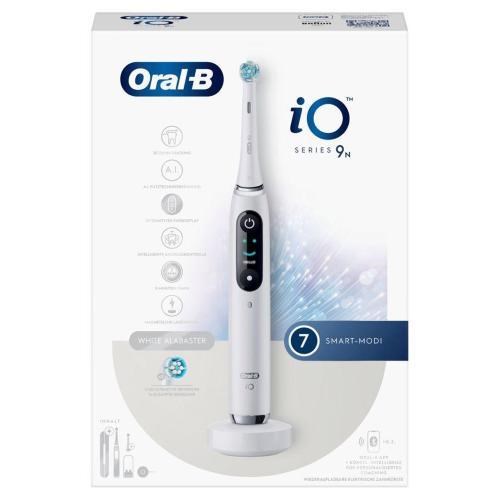 Oral-B iO Series 9N elektrický zubní kartáček,  časovač,  tlakový senzor,  7 programů,  AI,  mobilní aplikace,  bílá1 