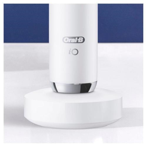 Oral-B iO Series 9N elektrický zubní kartáček,  časovač,  tlakový senzor,  7 programů,  AI,  mobilní aplikace,  bílá3 