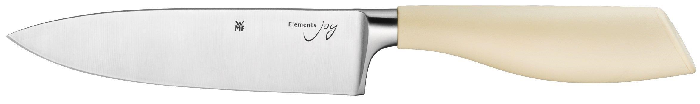 WMF Elements blok s noži,  nůž šéfkuchaře 13 cm,  nůž na přípravu 15 cm,  víceúčelový nůž,  speciální nerezová ocel2 