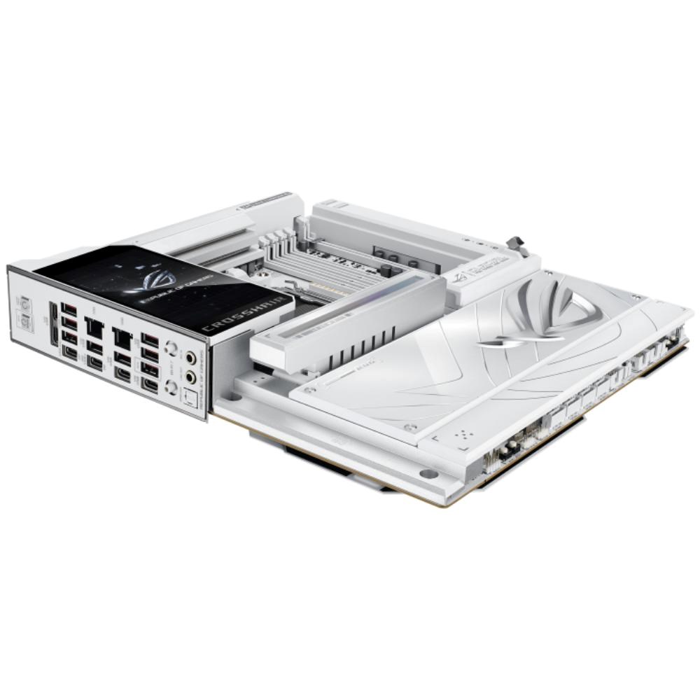 ASUS MB Sc AM5 ROG CROSSHAIR X870E GLACIAL,  AMD X870E,  2xDDR5,  WiFi,  2xUSB4,  E-ATX10 