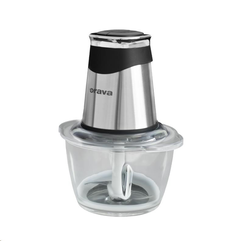 Orava SE-302 sekáček pro sekání ovoce,  zeleniny,  masa,  400-500 W,  80 dB,  2 rychlosti,  1.2 l,  nerezový sekací nůž1 