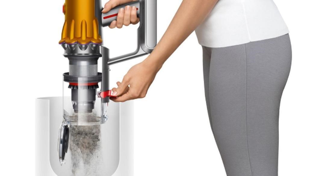 Dyson V12s Detect Slim Submarine akumulátorový vysavač,  tyčový,  mokré vytírání,  LCD displej,  HEPA filtrace3 