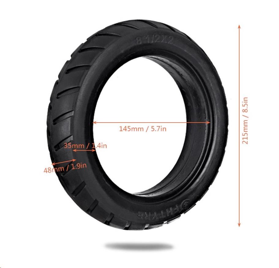 Bezdušová pneumatika pro Xiaomi Scooter (Bulk)2 