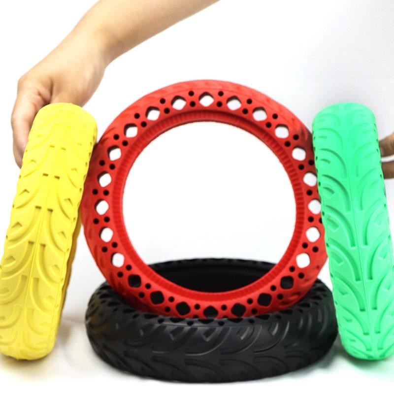 Bezdušová pneumatika pro Xiaomi Scooter zelená (Bulk)2 