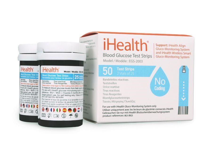 iHealth EGS-2003 testovací proužky pro glukometry iHealth1 
