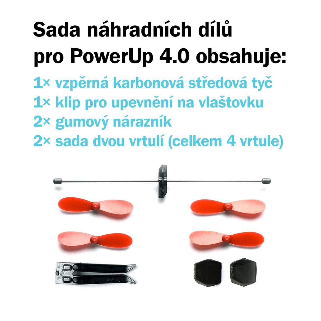 PowerUp Sada náhradních dílů Spare Parts pro letadlo 4.01 