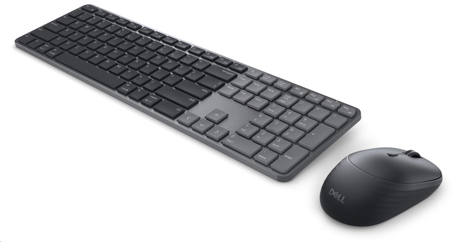 DELL Pro 7 Slim Keyboard and Mouse - KM726 - Czech/ Slovak (QWERTZ)1 