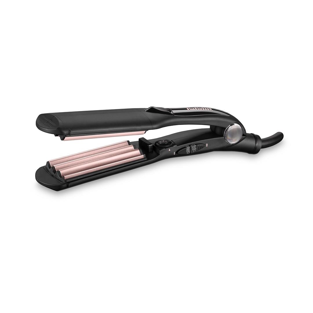 BaByliss The Crimper 2165CE žehlička na vlasy,  regulace teploty,  studená špička,  plovoucí destičky,  rychlé nahřátí0 