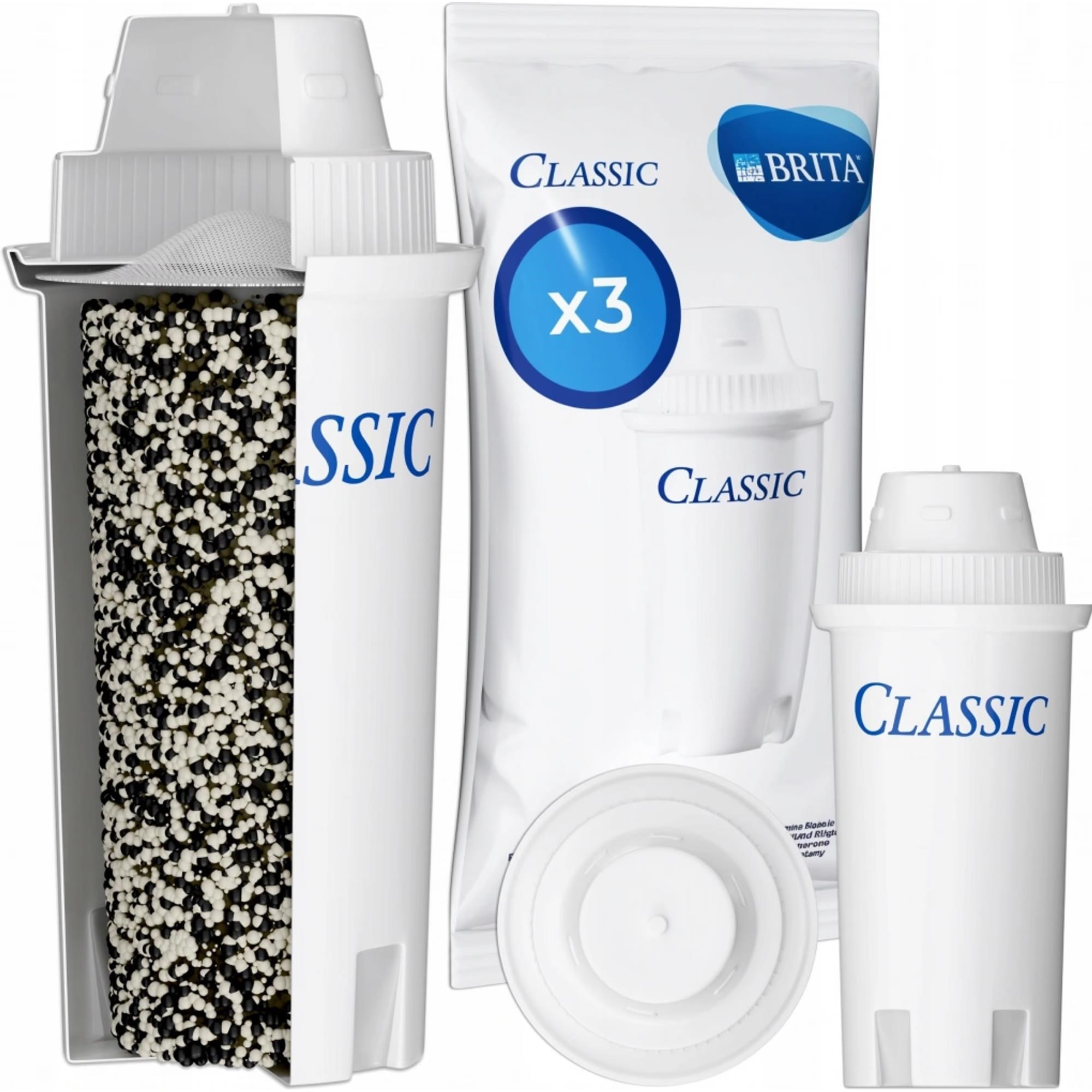 Brita Classic náhradní filtrační patrony,  3 kusy0 