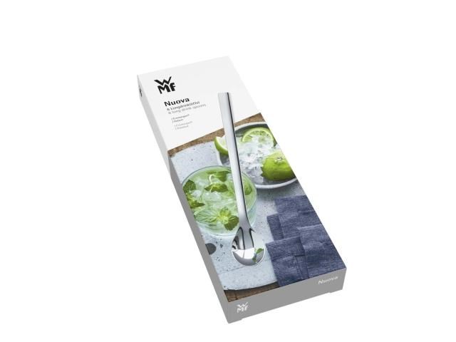 WMF Sada lžiček na long drink nápoje,  6 ks,  nerezová ocel1 