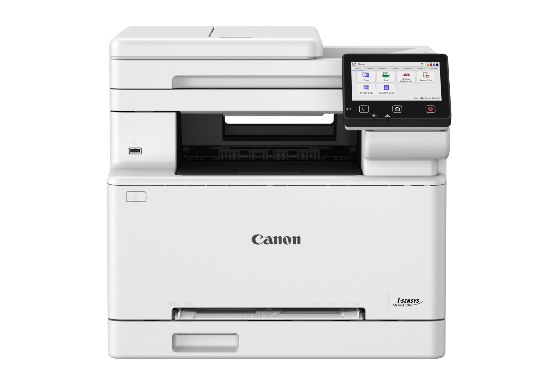 BAZAR - Canon i-SENSYS MF664Cdw barevná,  MF (tisk,  kopírka,  sken),  duplex,  DADF,  USB,  LAN,  Wi-Fi - Poškozený obal (Kompl0 