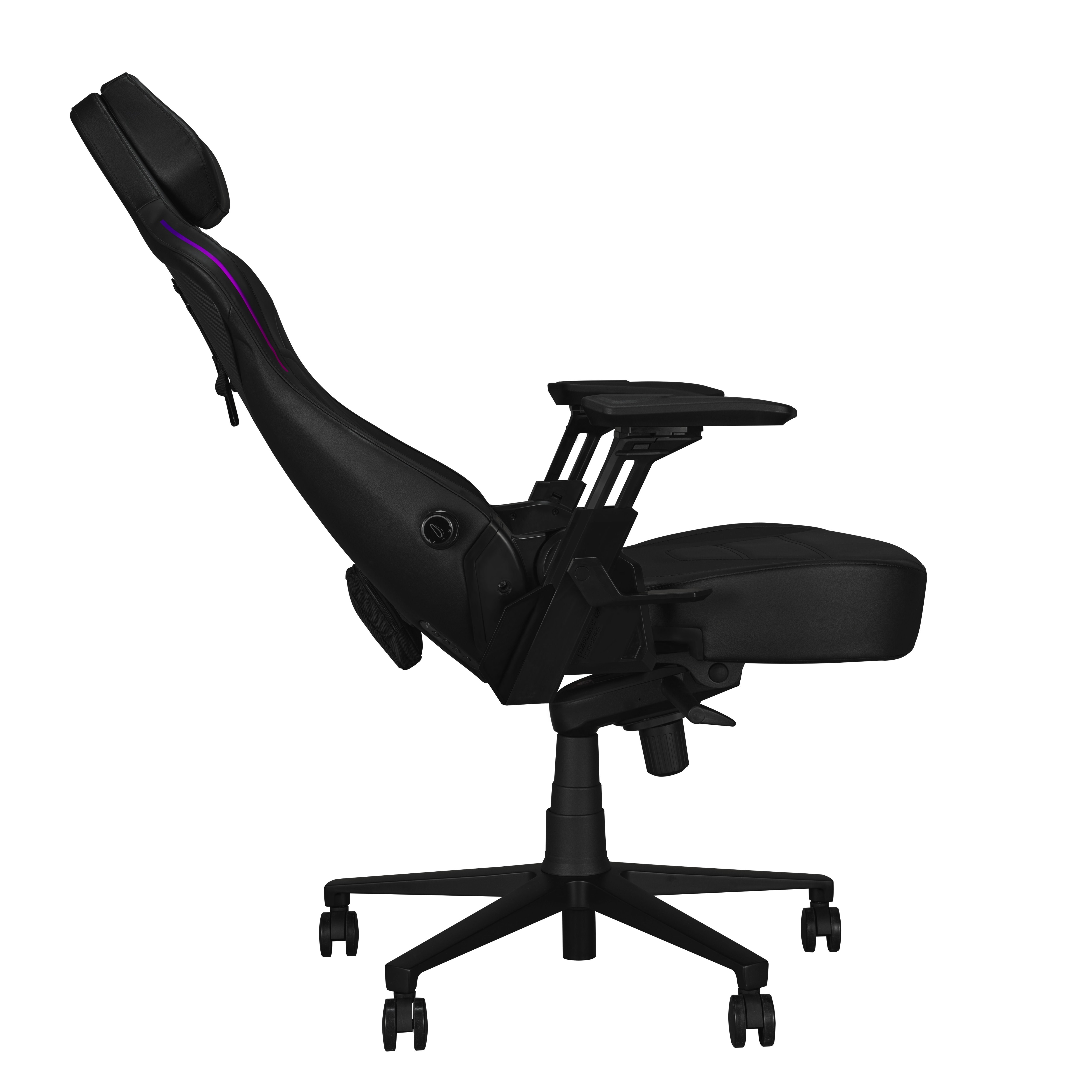 ASUS herní křeslo ROG Courser,  RGB, černá6 