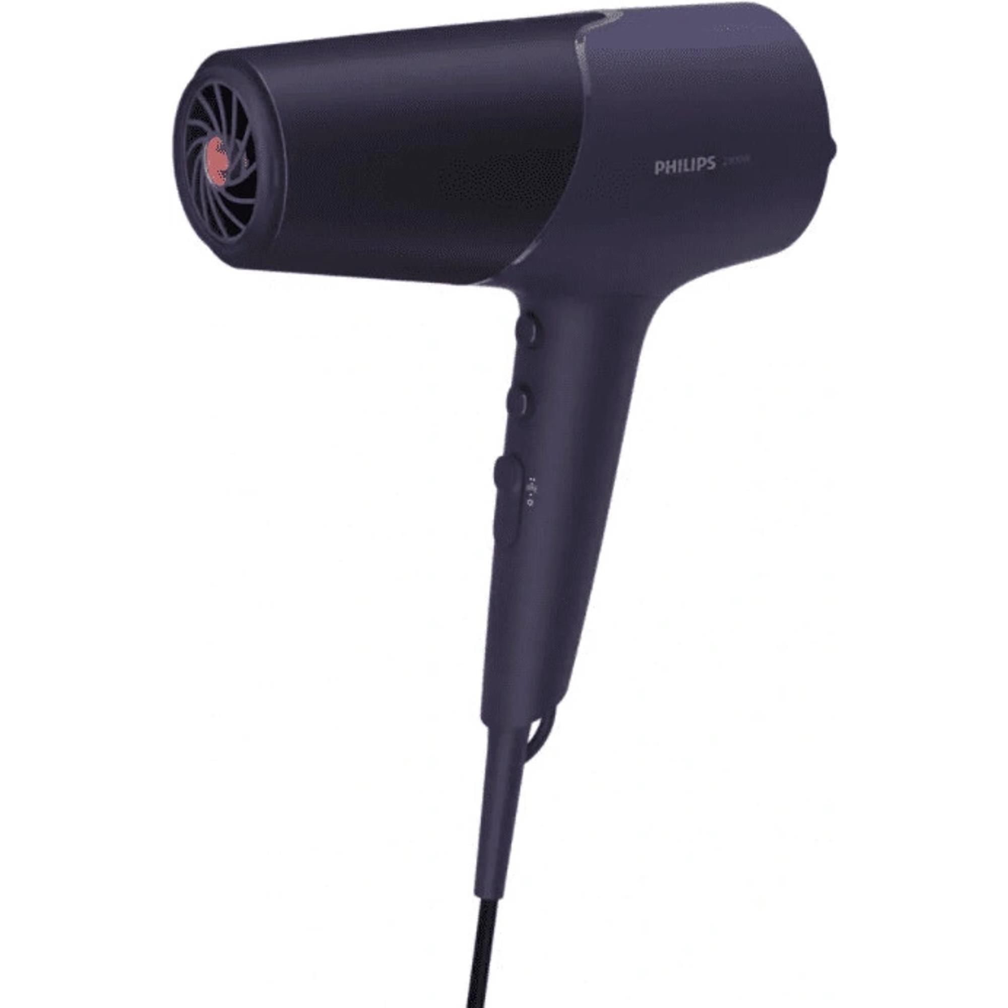 Philips Series 5000 BHD514/ 00 vysoušeč vlasů,  fialový,  2300 W,  ThermoShield,  ionizační péče,  6 nastavení,  Cool Shot1 