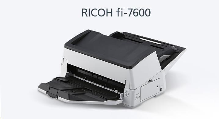 RICOH skener Fi-7600 A3,  color,  duplex,  100ppm v barvě 300dpi,  USB 3.1,  ADF 300,  Z: 12M0 