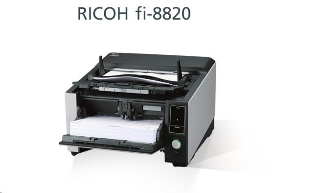 RICOH skener Fi-8820 A3,  color,  duplex,  120ppm v barvě 300dpi,  USB 3.2 + RJ-45,  ADF 500,  Z: 12M0 