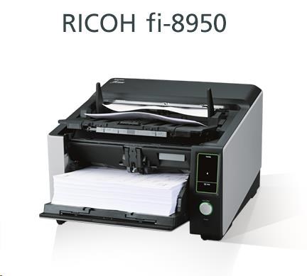RICOH skener Fi-8950 A3,  color,  duplex,  150ppm v barvě 300dpi,  USB 3.2 + RJ-45,  ADF 750,  Z: 12M0 