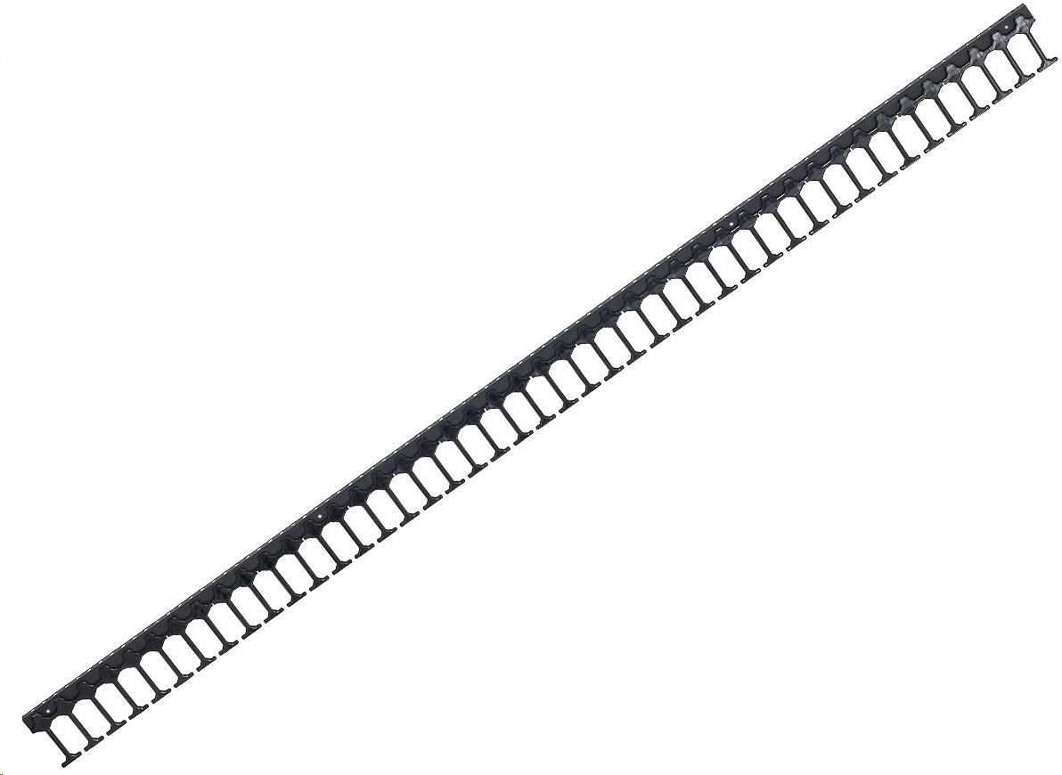 TRITON vertikální vyvazovací panel 22U,  jednořadý,  pro rozvaděče šířky 600/ 800mm z řady RMA,  RZA,  RDA,  RTA,  RYA,  černý0 