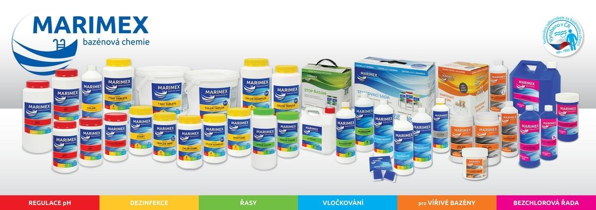 Marimex 7 Denní tablety 1, 6 kg - bazénová chemie - DEZINFEKCE3 