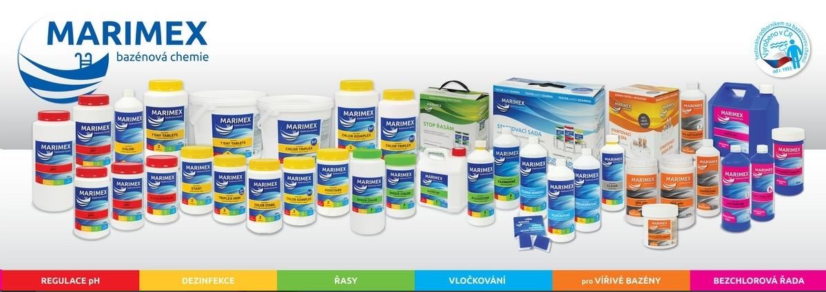 Marimex Chlor Triplex 4, 6 kg - bazénová chemie - DEZINFEKCE2 