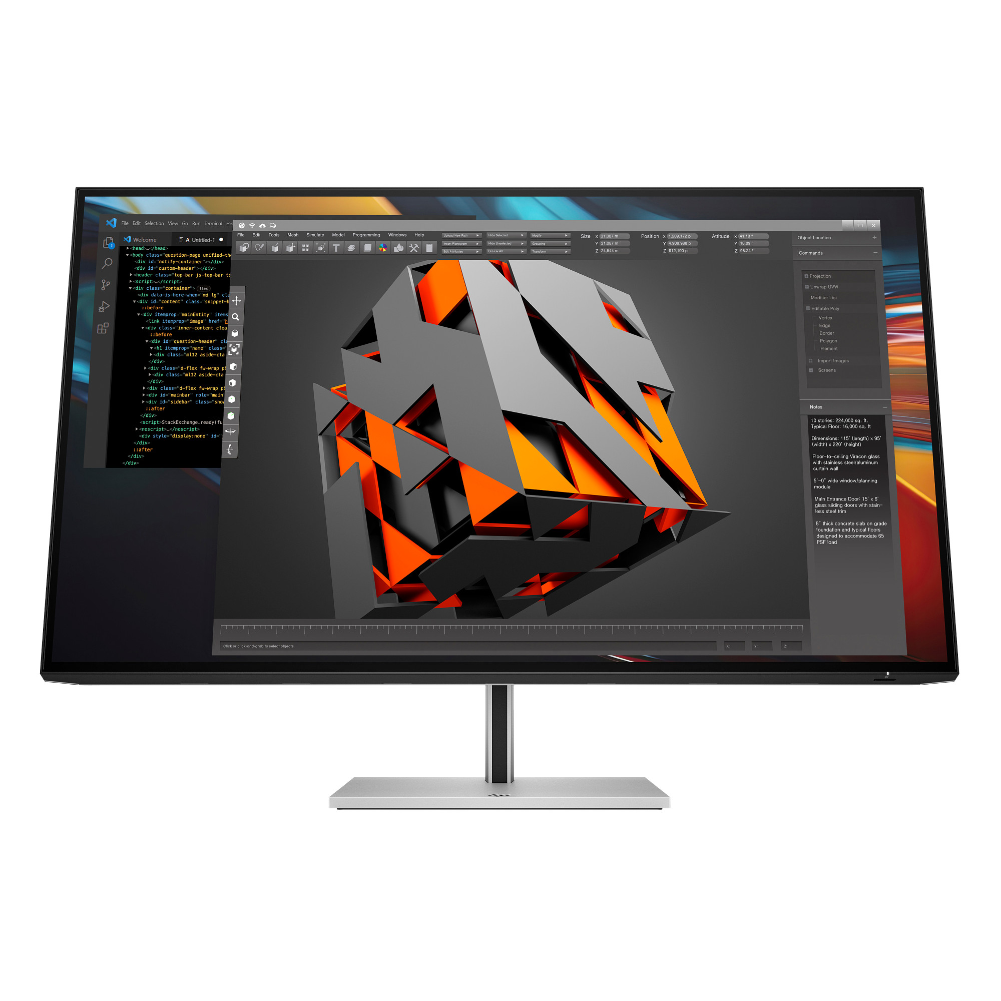 HP LCD 732xk 31, 5
