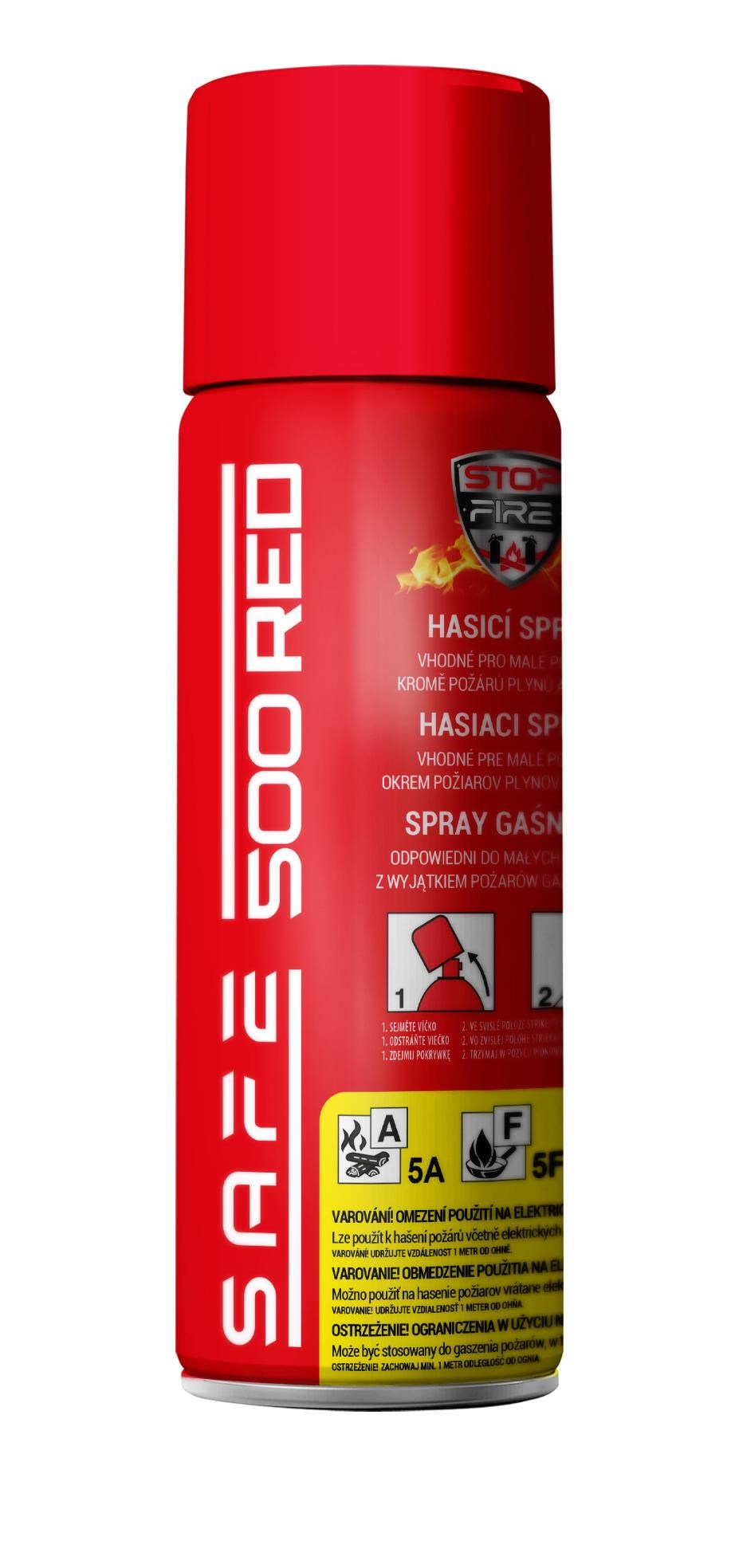 Safe Hasicí sprej 500 RED0 