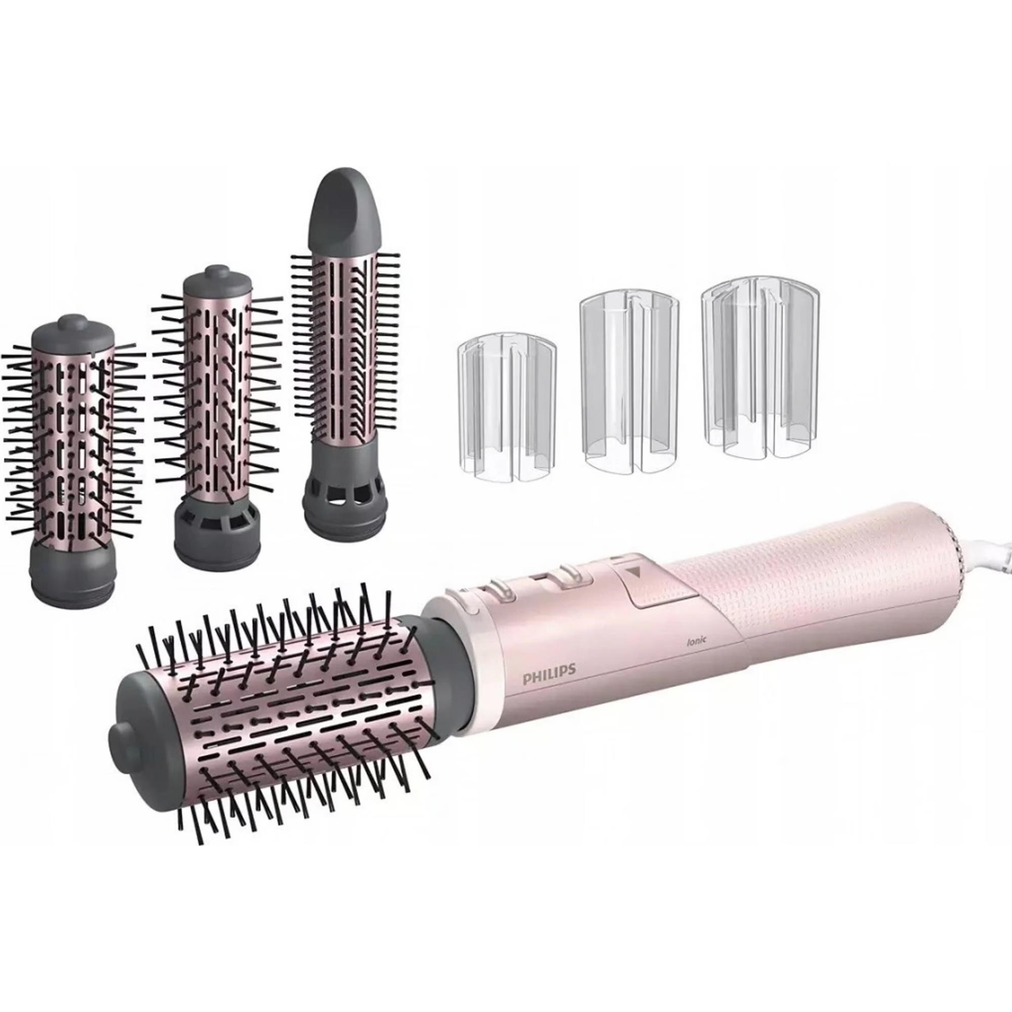 Philips BHA735/ 00 horkovzdušný kartáč,  ionizace,  keramicko-turmalínový povrch,  ThermoProtect,  4 nástavce1 