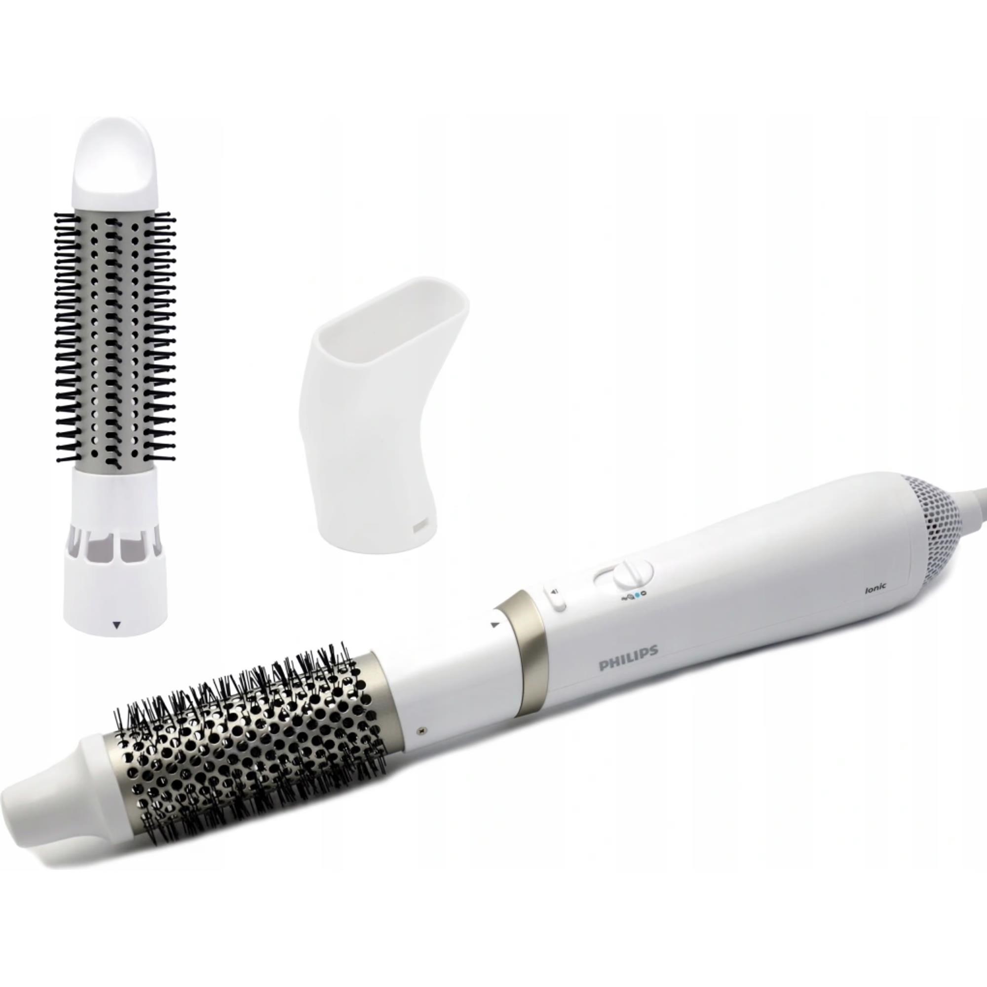 Philips BHA303/ 00 horkovzdušný kulmofén bílý,  800 W,  3 nástavce,  ionizace,  keramický povrch2 