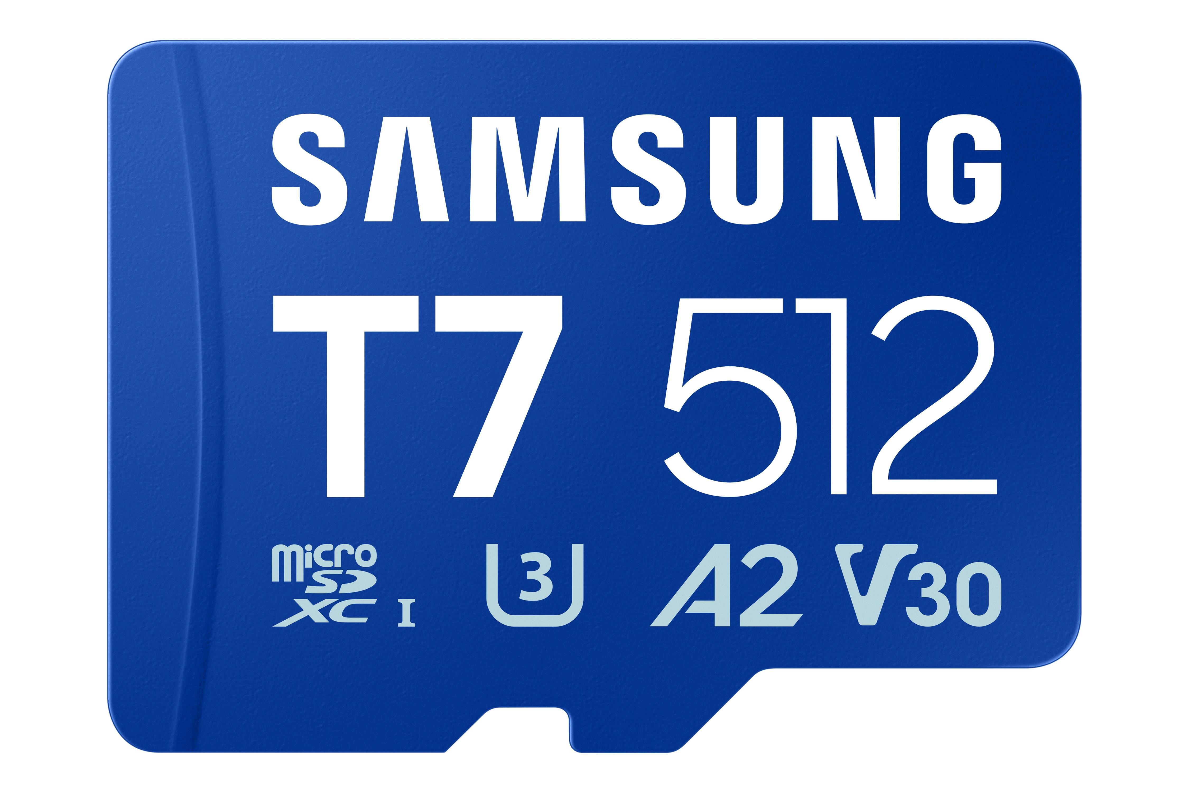 Samsung micro SD karta T7 -  512GB + USB adaptér0 