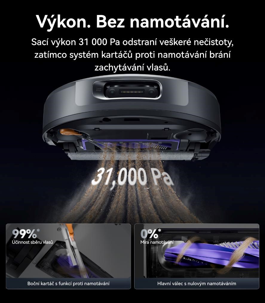 Narwal Flow2 compact station - AI robotický vysavač s pásovým mopem a samočistící stanicí s napojením na odpad1 