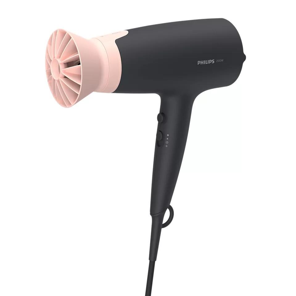 BAZAR - Philips Series 3000 BHD350/ 10 fén na vlasy,  2100 W,  3 nastavení teploty a rychlosti,  studený vzduch - Poškozený2 