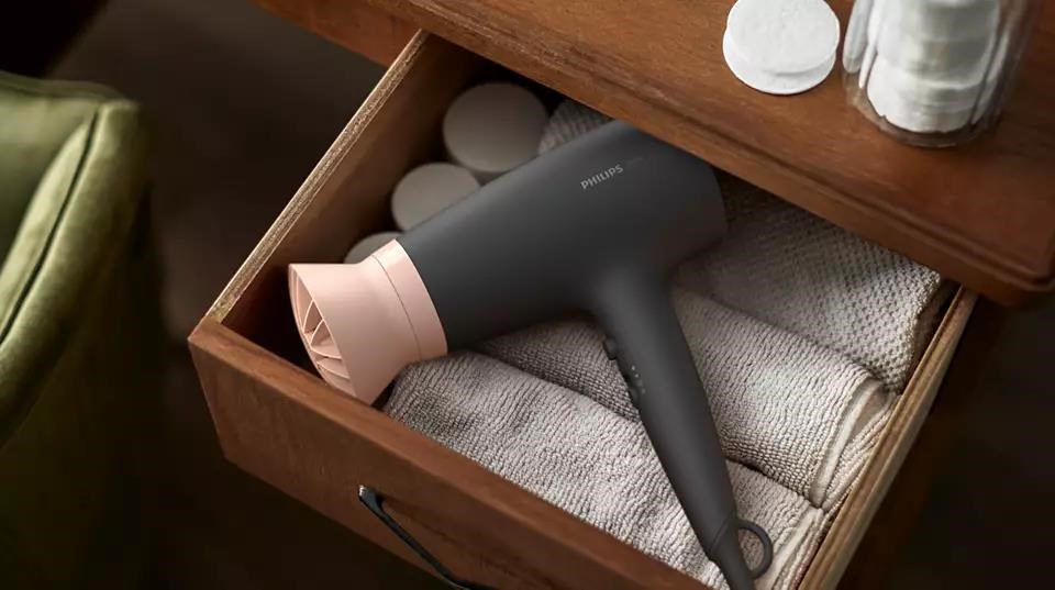 BAZAR - Philips Series 3000 BHD350/ 10 fén na vlasy,  2100 W,  3 nastavení teploty a rychlosti,  studený vzduch - Poškozený6 