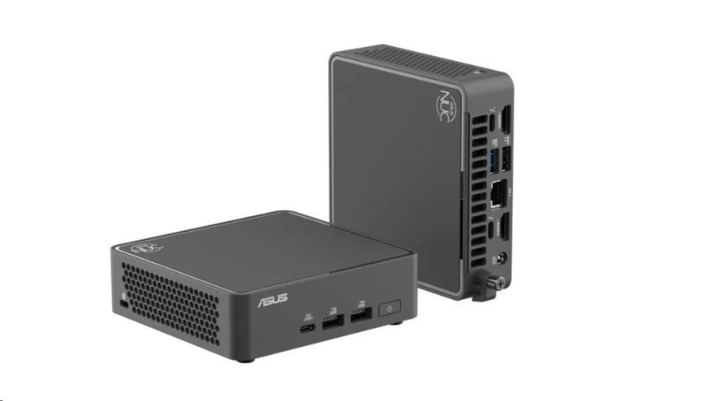 ASUS NUC 15 Pro Mini PC/ NUC15CRK/ Intel Core Ultra 7 255H/ 2x16GB DDR5+1TB/ Intel Arc GPU/ L9/ EU power cord9 