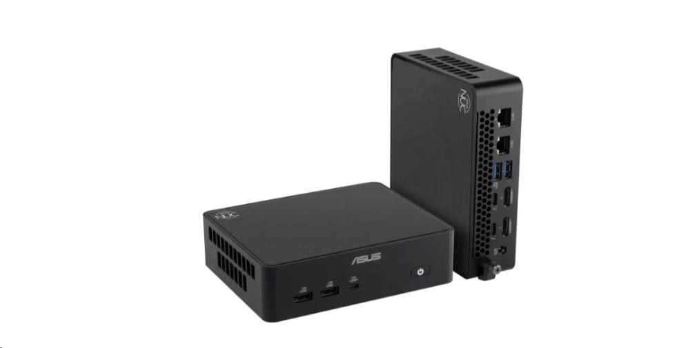 ASUS NUC 16 Pro Mini PC/ NUC16GDK/ Core Ultra 7-356H/ 2x 8GB DDR5+1TB SSD+W11 PRO/ USB 7x/ 2x LAN/ WiFi/ Intel Graphics/ L10/ EU5 