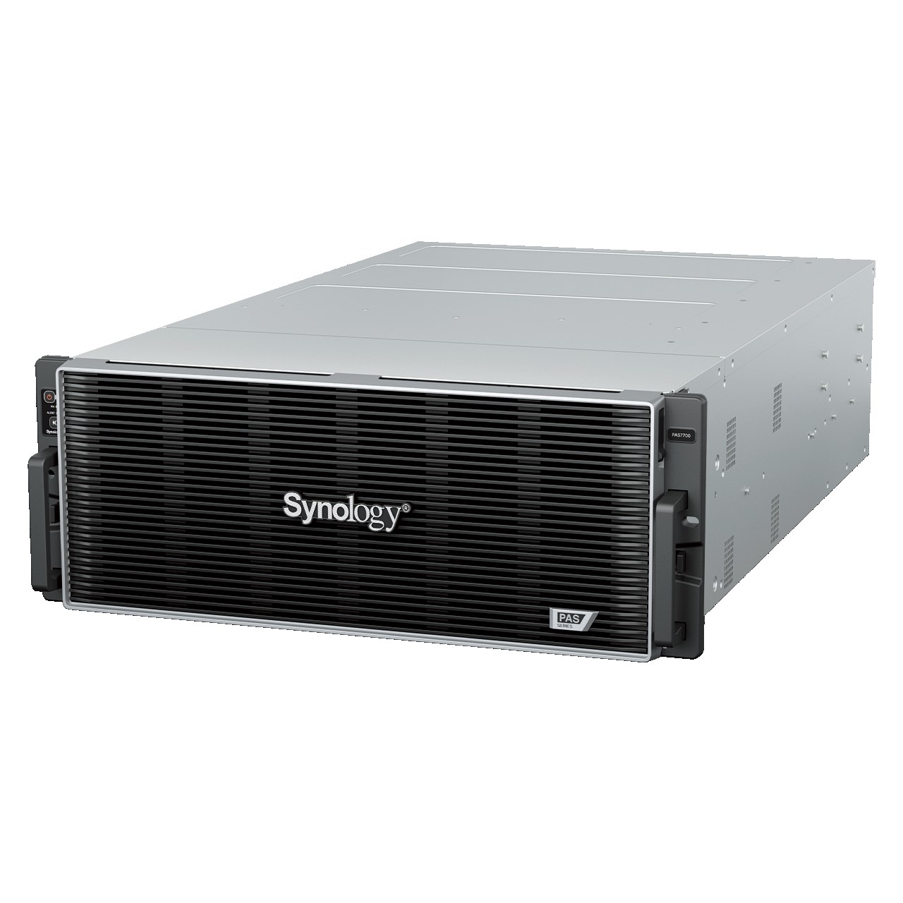 Synology PAS7700 Parallel Active (2x24C/ AMDEPYC7443P/ 2, 85-4, 0GHz/ 64GBRAM/ 48xU.3/ 1xGbE/ 2x10GbE/ 3xPCIe/ 1xOOB/ 7xminiSAS/ RP)2 