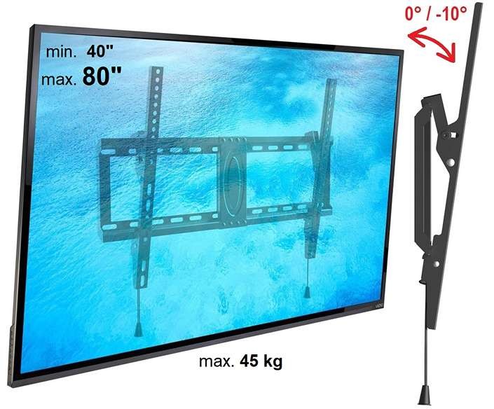 Sklopný držák TV Ergosolid Satt-2
2 