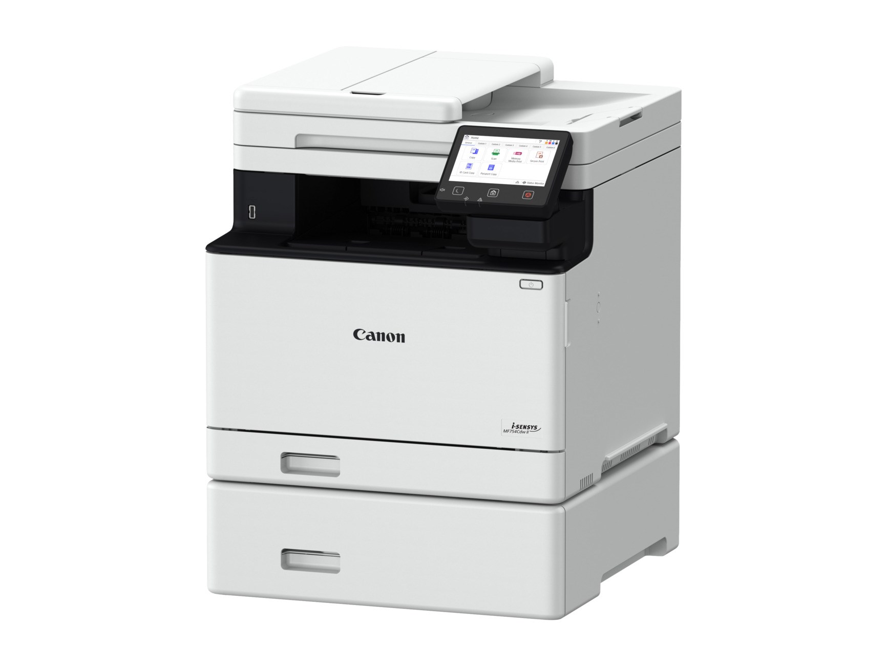 BAZAR - Canon i-SENSYS MF754Cdw II barevná,  MF (tisk,  kopírka,  sken,  fax),  duplex,  DADF,  USB,  LAN,  Wi-Fi - Poškozený oba1 