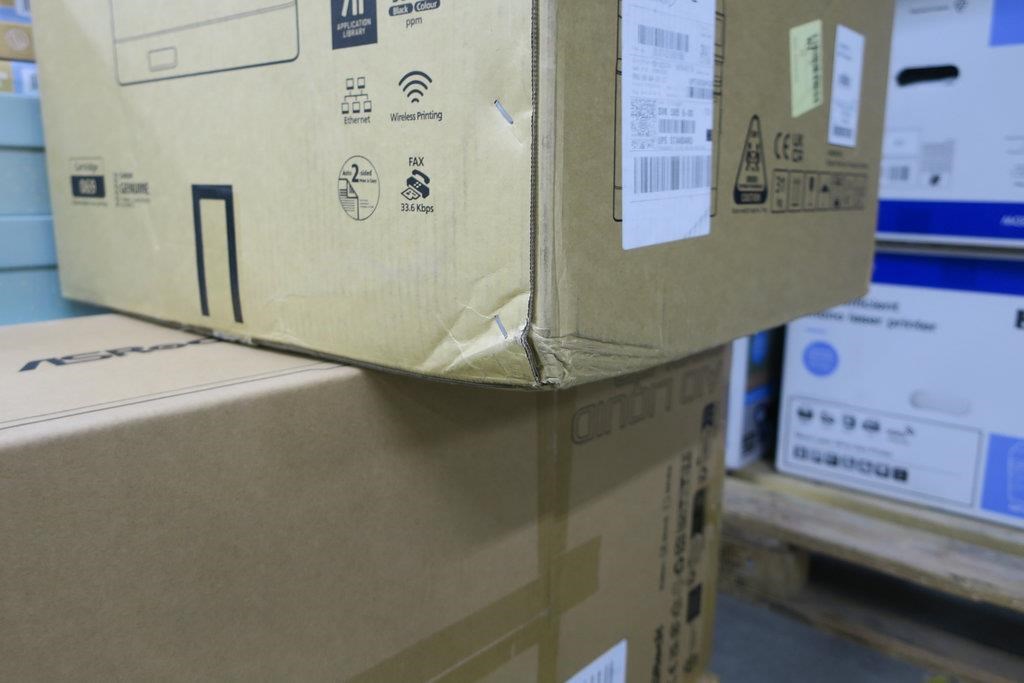 BAZAR - Canon i-SENSYS MF754Cdw II barevná,  MF (tisk,  kopírka,  sken,  fax),  duplex,  DADF,  USB,  LAN,  Wi-Fi - Poškozený oba7 
