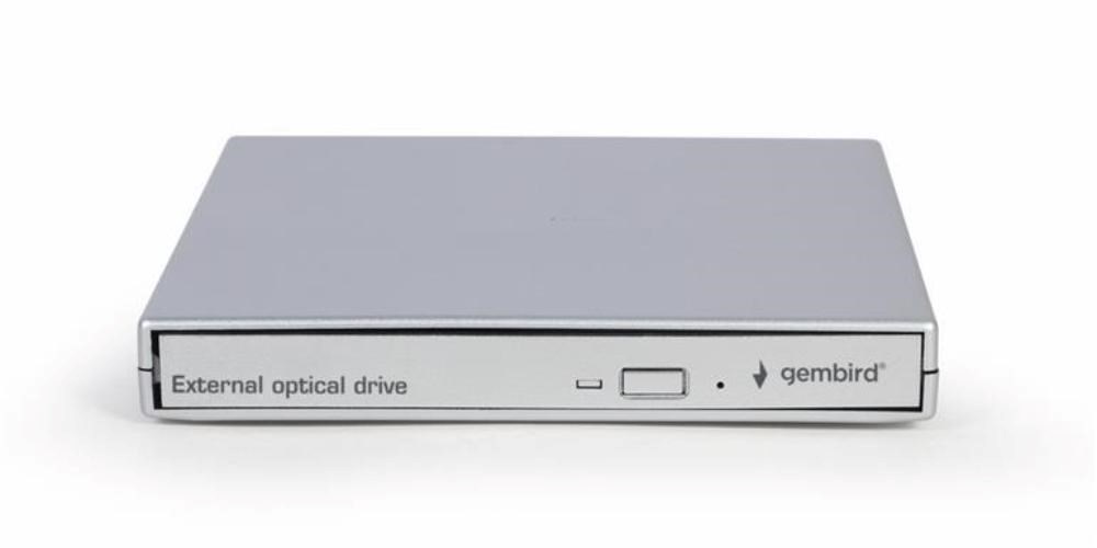 GEMBIRD externí mechanika DVD,  USB 2.0,  stříbrná2 