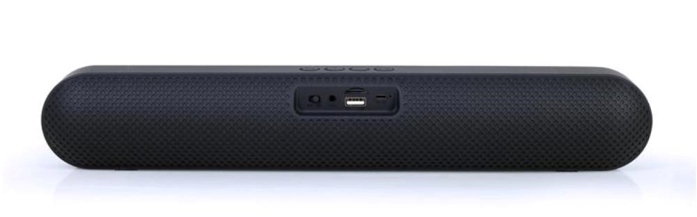 GEMBIRD Soundbar SPKBT-BAR400L,  Bluetooth,  2x5W,  LED podsvícení,  černá1 