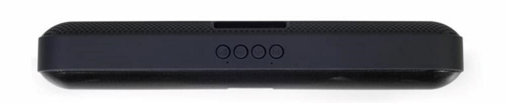 GEMBIRD Soundbar SPKBT-BAR400L,  Bluetooth,  2x5W,  LED podsvícení,  černá2 