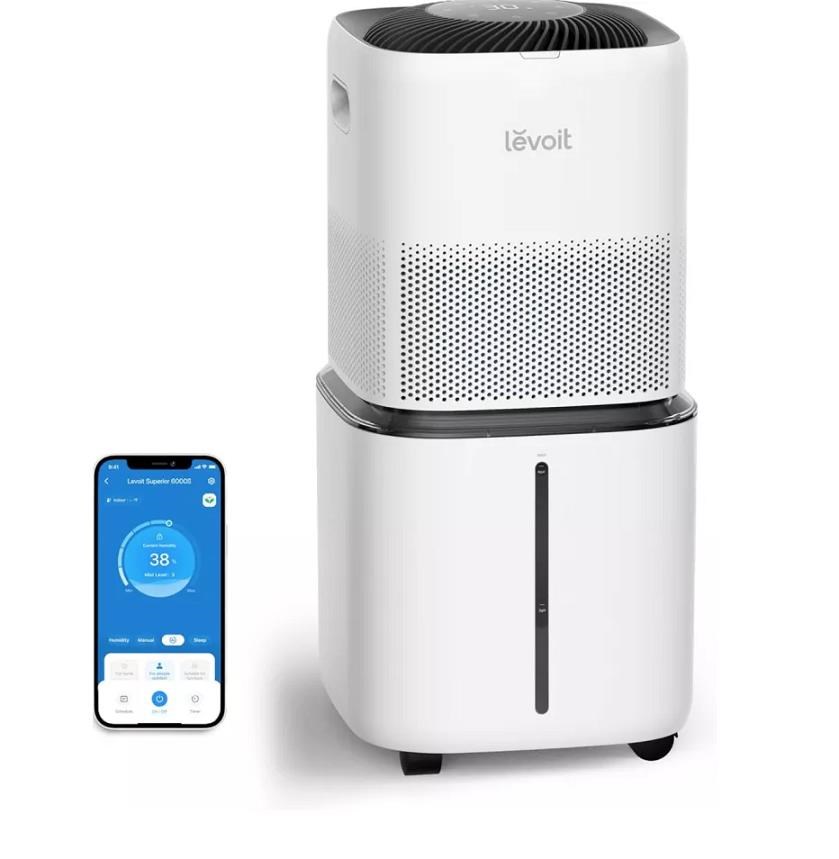 Levoit Superior 6000S Smart odpařovací zvlhčovač 22L1 