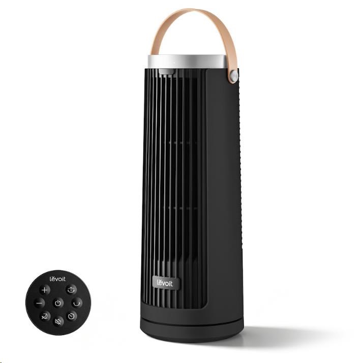 Levoit Windi Mini - přenosný ventilátor,  černý0 