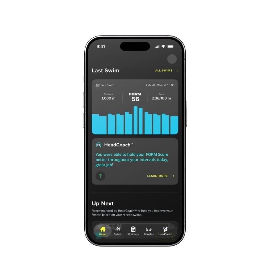 FORM Smart Swim 2 LT – chytré plavecké brýle5 