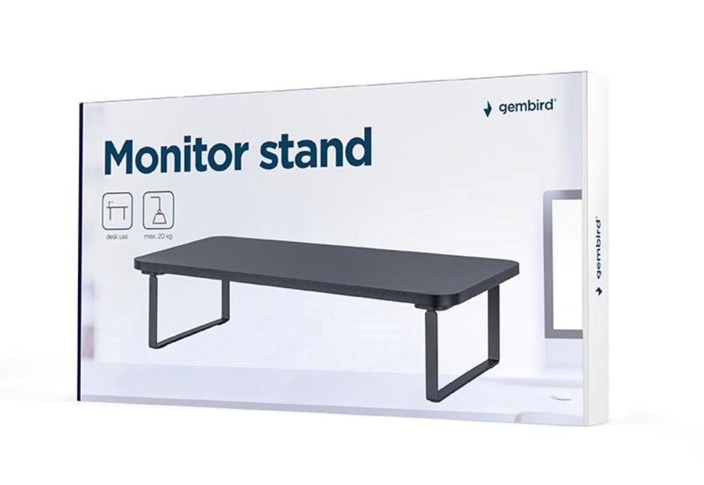 GEMBIRD Podstavec pod monitor MS-TABLE-03,  černý0 