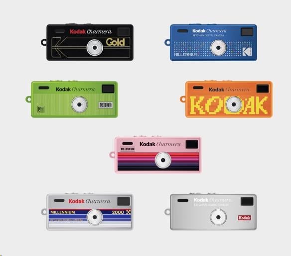 Kodak Charmera Millennium Keychain Digital Camera Blind Box1 