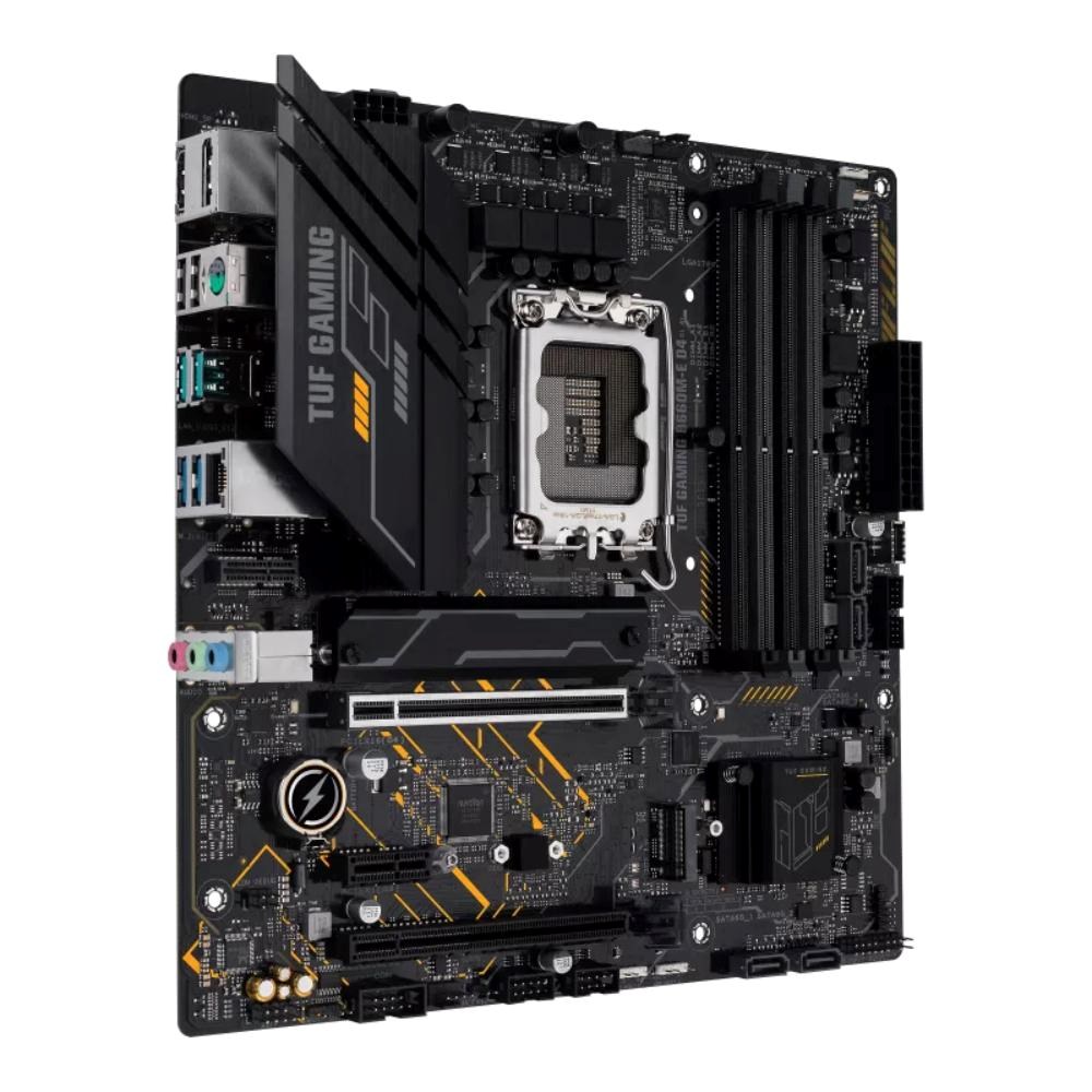 ASUS MB Sc LGA1700 TUF GAMING B660M-E D4,  Intel B660,  4xDDR4,  1xHDMI,  1xDP,  mATX2 