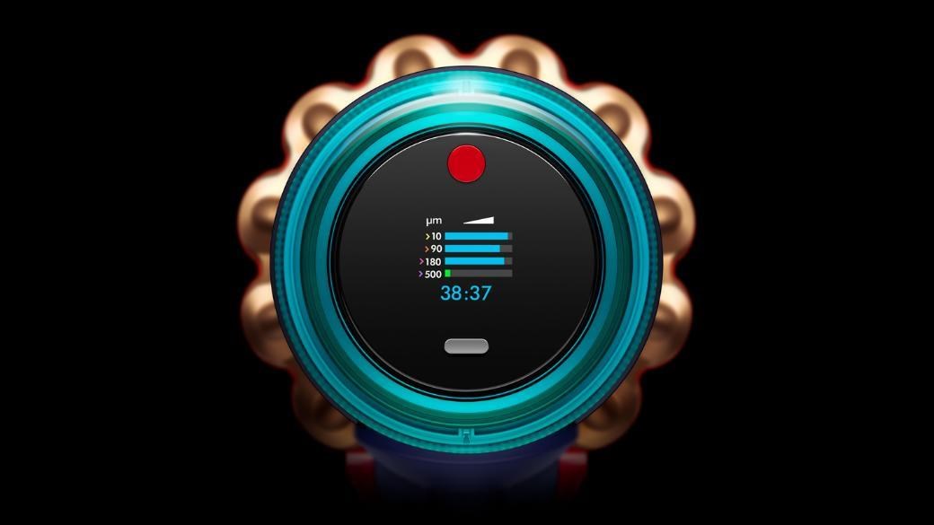 BAZAR - Dyson Gen5detect Absolute pruská modrá/ měděná,  tyčový vysavač,  opraveno,  použito5 